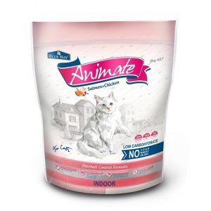 乾糧 倍力 BLUEBAY Animate 頂級天然貓糧 (室內貓/化毛配方) 2KG 寵物用品店推薦