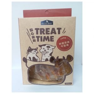 小食 倍力 BLUEBAY Treat Time 100% 純天然手作零食 耐咬牛筋 100g 寵物用品店推薦