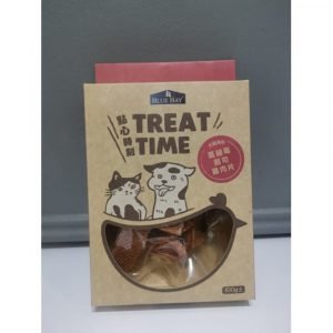 小食 倍力 BLUEBAY Treat Time 100% 純天然手作零食 蔓越莓起司雞塊 90g 寵物用品店推薦