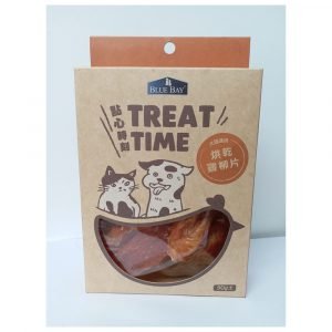 小食 倍力 BLUEBAY Treat Time 100% 純天然手作零食 烘乾雞柳片 90g 寵物用品店推薦