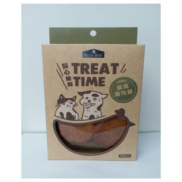 倍力 BLUEBAY Treat Time 100% 純天然手作零食 鱉蛋雞肉塊 100g