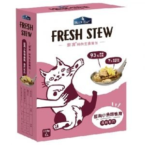 即食湯包 倍力 BLUEBAY 鮮境 FRESH STEW 經典小魚敦鴨胸 高鈣配方 (100gx2包) 寵物用品店推薦