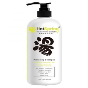 清潔用品 Hotspring「湯」寵物溫泉舒療洗毛液 專業白毛配方 (山茶花味) 白毛貓犬專用 寵物用品店推薦