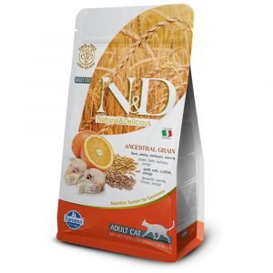 乾糧 法米納 Farmina N&D 天然低穀低敏成貓糧－魚肉 + 甜橙（成貓適用）1.5KG 寵物用品店推薦