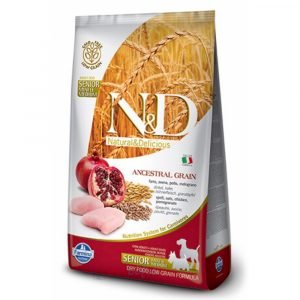 乾糧 法米納 Farmina N&D 天然低穀低敏成犬糧－雞肉 + 石榴（老犬適用）2.5KG 寵物用品店推薦
