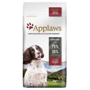 乾糧 愛普士 APPLAWS 天然無穀物成犬糧 – 雞肉 + 羊肉（成犬適用）2KG 寵物用品店推薦