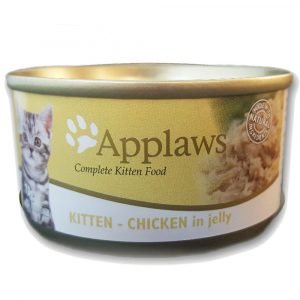 罐頭食品 愛普士 APPLAWS 全天然啫喱貓罐頭 – 雞胸（幼貓適用） 70g 寵物用品店推薦