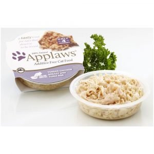 即食湯包 愛普士 APPLAWS 全天然貓餐盒 – 吞拿魚 + 蝦（肉湯） 60g 寵物用品店推薦