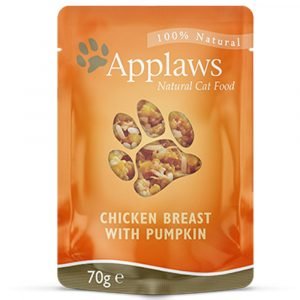 即食湯包 愛普士 APPLAWS 全天然貓湯包 – 雞胸 + 南瓜 70g 寵物用品店推薦