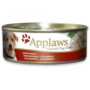 狗用糧食 愛普士 APPLAWS 全天然狗罐頭 – 雞柳 156g 寵物用品店推薦