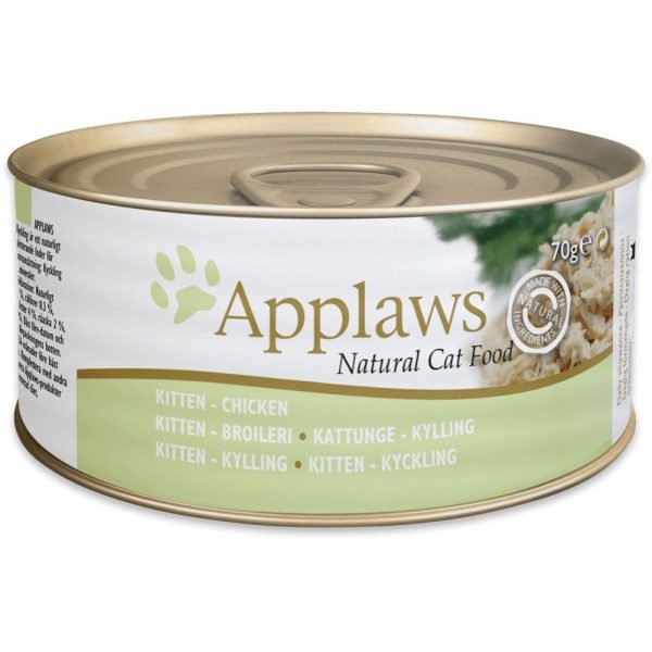 愛普士 APPLAWS 全天然貓罐頭 - 雞胸（幼貓適用） 70g
