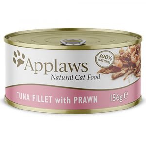 罐頭食品 愛普士 APPLAWS 全天然貓罐頭 – 吞拿魚 + 蝦 寵物用品店推薦
