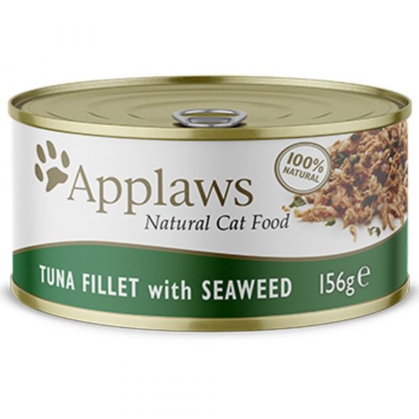 愛普士 APPLAWS 全天然貓罐頭 - 吞拿魚 + 紫菜