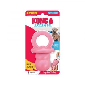 狗用產品 KONG 幼犬粉色漏食奶嘴 寵物用品店推薦
