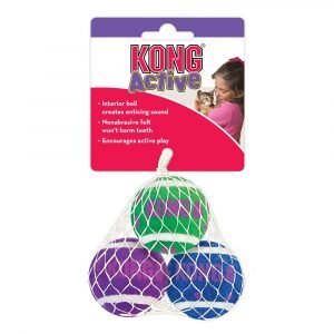 玩具 KONG 鈴鐺網球 (3個裝) 寵物用品店推薦