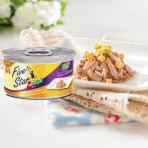 罐頭食品 Five Star 吞拿魚、芝士罐頭 80g 寵物用品店推薦