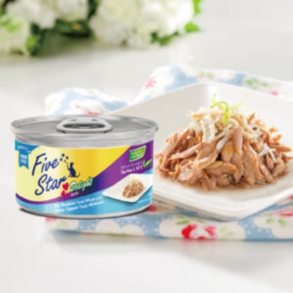 Five Star 吞拿魚、銀魚罐頭 80g