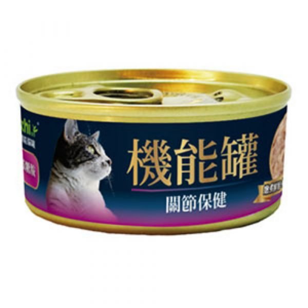 A Freschi 艾富鮮 嫩煮鮮三文魚+金槍魚+葡萄糖胺 機能貓罐頭 70g