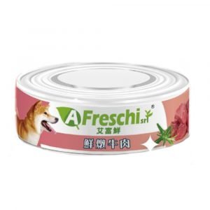 狗用糧食 A Freschi 艾富鮮 鮮燉牛肉 狗罐頭 80g 寵物用品店推薦