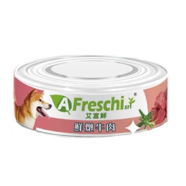 A Freschi 艾富鮮 鮮燉牛肉 狗罐頭 80g