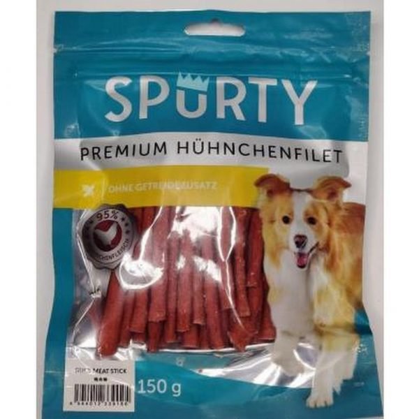 德國 SPORTY 狗小食 軟鴨肉條 150g