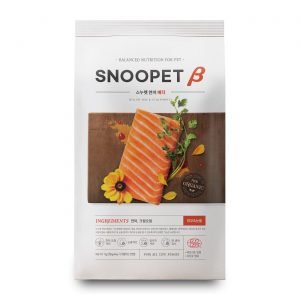 乾糧 SNOOPET β 鮮三文魚、磷蝦油、蔬菜 (淚痕及皮膚護理有機配方) 犬糧 1KG 寵物用品店推薦
