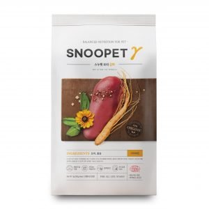 乾糧 SNOOPET Υ 鮮鴨肉、紅參、蔬菜 (低油健美有機配方) 犬糧 1KG 寵物用品店推薦