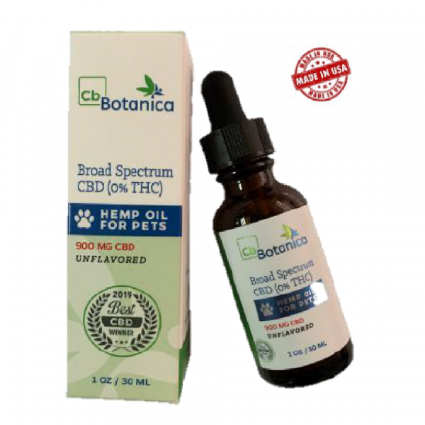 CB Botanica 寵物CBD (900mg/30ml)
