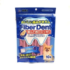 口腔護理 Asuku Fiber Dent 高纖健康潔齒棒（草莓） 寵物用品店推薦
