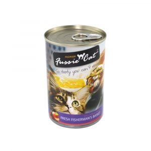 罐頭食品 高竇貓 Fussie Cat Premium Cat Canned (Fresh Fishermans Basket) 貓罐頭（漁夫之籃）400g 寵物用品店推薦