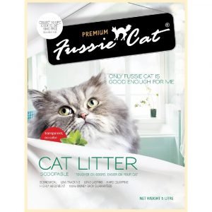 貓用產品 高竇貓 Fussie Cat Premium Litter 礦物貓砂 (5L / 10L) 寵物用品店推薦
