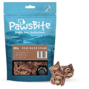 口腔護理 Paws Bite 小牛頸扒 100g 寵物用品店推薦