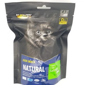 小食 Salmon4pets 貓用脫水三文魚 57g 寵物用品店推薦