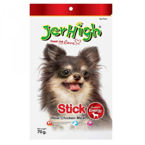 小食 Jerhigh 高蛋白低脂狗小食 雞肉條 寵物用品店推薦