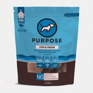 凍乾糧 Purpose 凍乾脫水生肉 狗主糧 (三文魚肉) 14oz 寵物用品店推薦