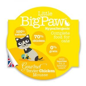 即食湯包 Little Big Paw 傳統雞肉貓餐盒Mousse 85g 寵物用品店推薦