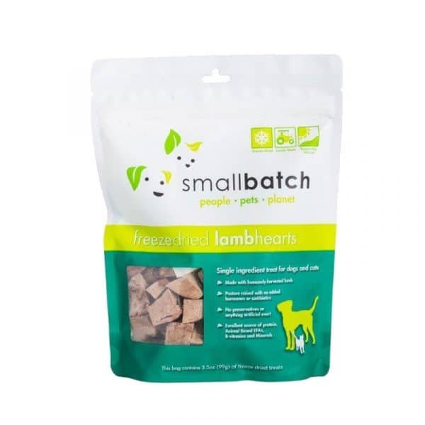 愛寵小廚 SmallBatch Freeze Dried (Lamb Hearts) 凍乾(羊心) 3.5oz