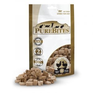 小食 PureBites 凍乾雞胸肉+鴨肝經濟裝 貓小食 32g 寵物用品店推薦