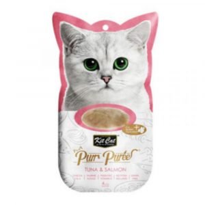小食 Kit Cat Purr Puree 吞拿魚+三文魚 養生肉醬 60g 寵物用品店推薦