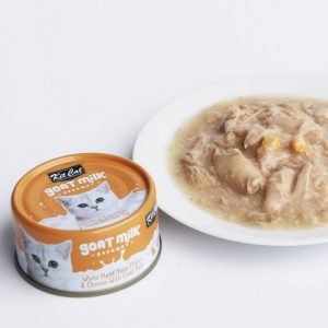 罐頭食品 Kit Cat 吞拿魚+芝士 羊奶貓罐頭 70g 寵物用品店推薦