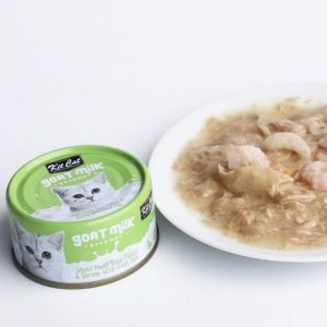 罐頭食品 Kit Cat 吞拿魚+蝦 羊奶貓罐頭 70g 寵物用品店推薦