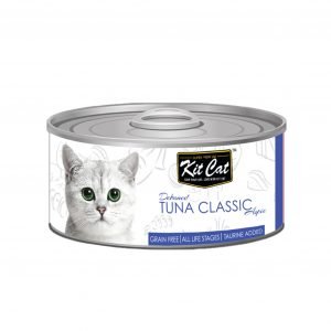 罐頭食品 Kit Cat 無穀物 吞拿魚+Taurine 貓罐頭 80g 寵物用品店推薦
