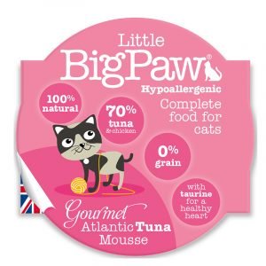即食湯包 Little Big Paw 大西洋吞拿魚貓餐盒Mousse 85g 寵物用品店推薦