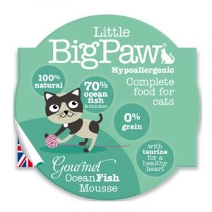 即食湯包 Little Big Paw 大西洋海洋魚貓餐盒Mousse 85g 寵物用品店推薦