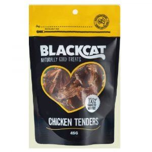 小食 BLACK CAT 天然澳洲雞塊 45g 寵物用品店推薦