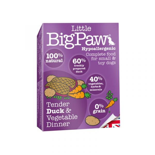 即食湯包 Little Big Paw 嫩鴨+蔬菜狗餐盒 寵物用品店推薦