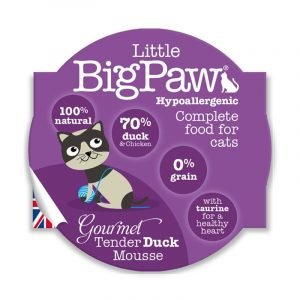 即食湯包 Little Big Paw 嫩鴨貓餐盒Mousse 85g 寵物用品店推薦