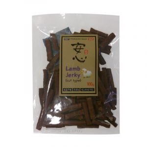 小食 Asuku Ansim Lamb Jerky(cut type) 安心羊肉條(切條) 100g 寵物用品店推薦