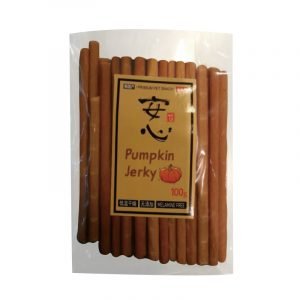 小食 Asuku Ansim Pumpkin Jerky 安心高營養南瓜條 100g 寵物用品店推薦