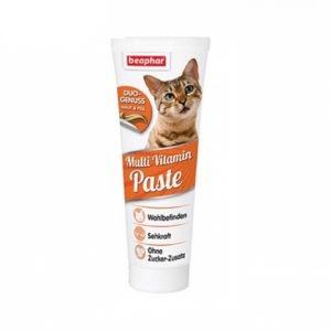 腸胃護理 Beaphar 愛貓雙色多種維他命營養膏 DUO-ACTIVE MULTI-VITAMIN PASTE CAT 100G 寵物用品店推薦